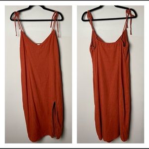 Abercrombie & Fitch Linen Blend Dress